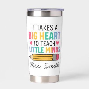 Custom Teacher Tumbler, Personalised Teacher Insulated Tumbler