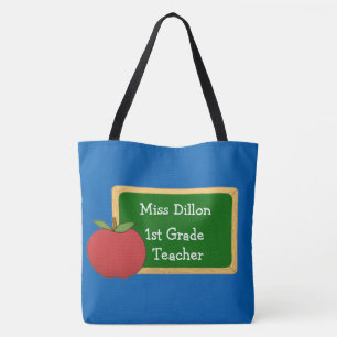 Custom Teacher's Tote Bag