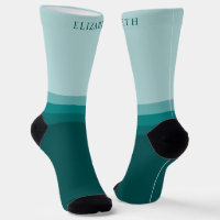 Custom Teal Blue Green Colour Block