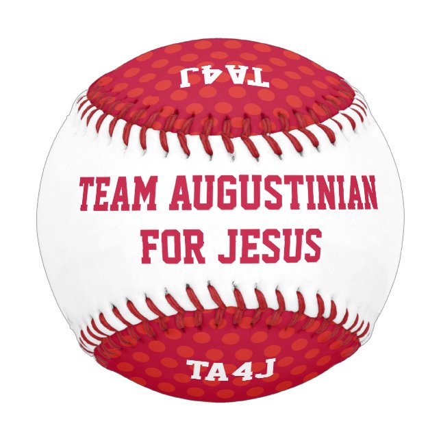 Custom TEAM JESUS Christian Baseball (Front)