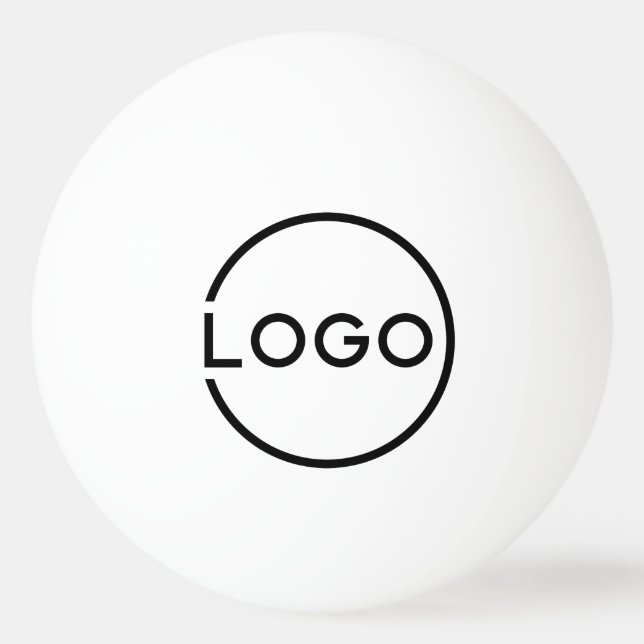 Custom Team Logo Ping Pong Ball (Front)