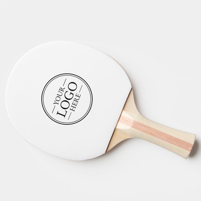 Custom Team Logo Ping Pong Paddle (Side)