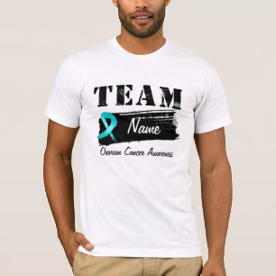Custom Team Name - Ovarian Cancer T-Shirt