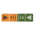 Custom team name two colour champion foldable