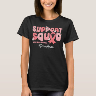 Custom Team Support Squad for Uterine Cancer  T-Shirt