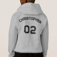 Custom Teen Toddler Kids Boy Name Jersey Number