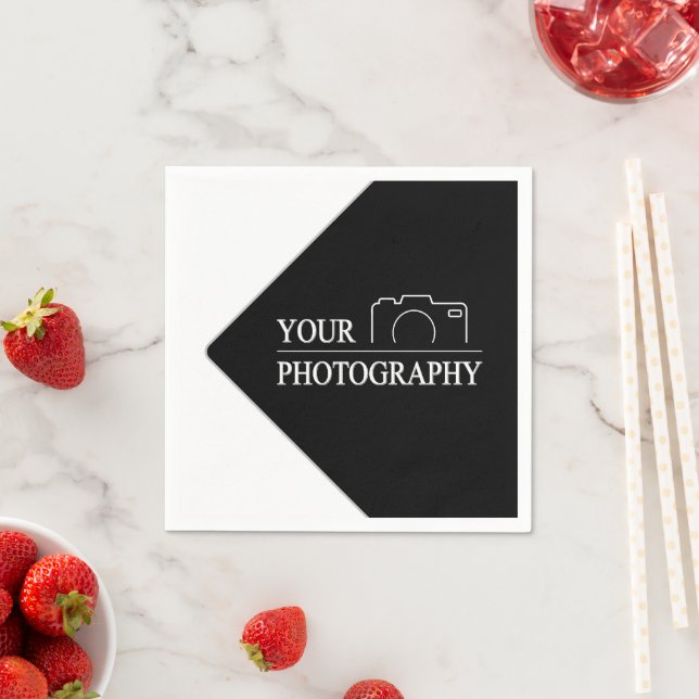Custom Template Business Company Create Your Own Napkin (Insitu)
