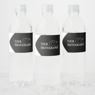 Custom Template Business Company Create Your Own Water Bottle Label