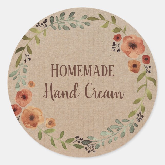 custom template cosmetic skincare product label (Front)