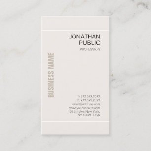 Custom Template Design Modern Elegant Colours Business Card