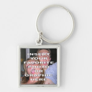Custom Template Keychain With Your Own Graphic