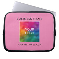 Custom Template Upload Business Logo Here Pink