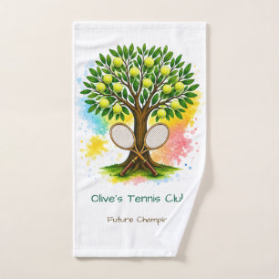 Custom Tennis Club Future Champion Sports Hand Tow Towel