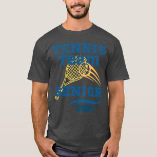Custom tennis team senior  T-Shirt