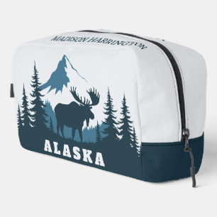 Custom Text ALASKA Dopp Kit