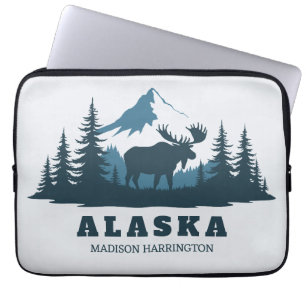 Custom Text ALASKA Laptop Sleeve