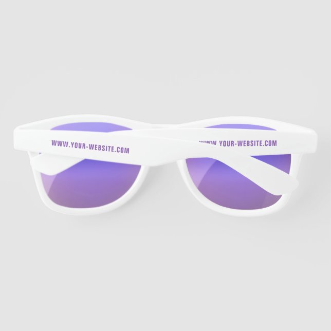 Custom Text and Colours Your Sunglasses Gift (Back)