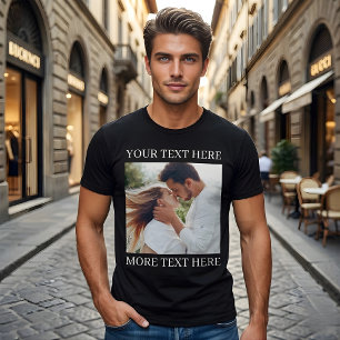 Custom Text and Photo T-Shirt