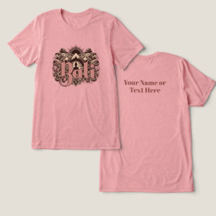 Custom Text Bali Tri-Blend Shirt