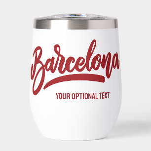 Custom Text Barcelona