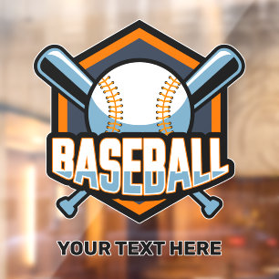 Custom Text Baseball