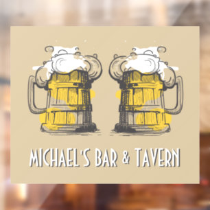 Custom text Beer Ilustration