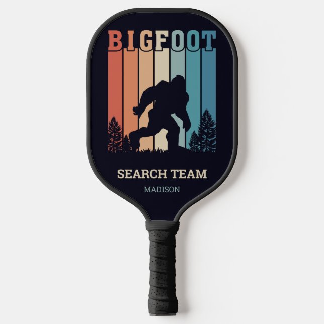 Custom Text Bigfoot Pickleball Paddle (Front)