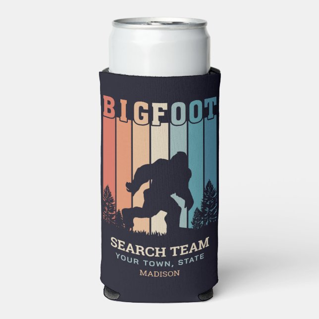 Custom Text Bigfoot Seltzer Can Cooler (Seltzer Front)