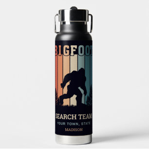 Custom Text Bigfoot Water Bottle