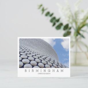 Custom text, Birmingham, UK Postcard