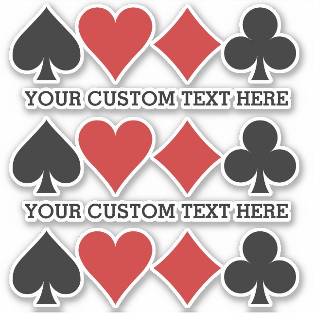 Custom Text Card Player (Front)