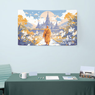 Custom Text Chiang Mai Thailand Banner