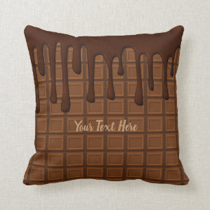 Custom Text/ Chocolate Lover Candy Baking Cushion