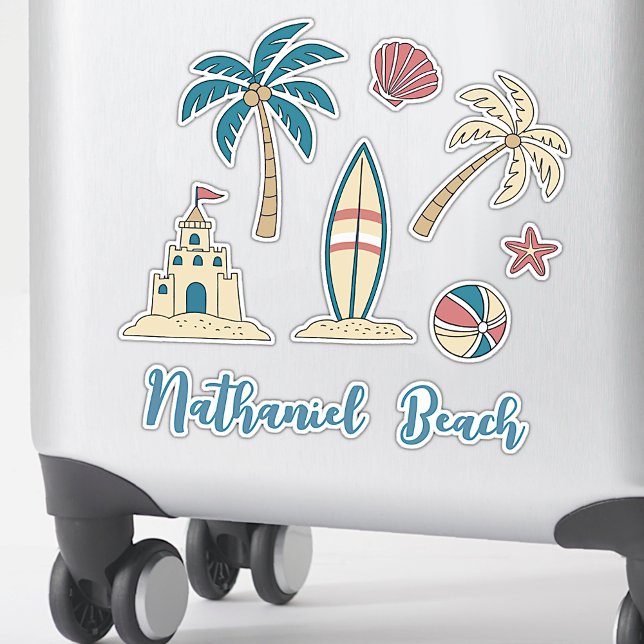 Custom Text Coastal Beach Vibes Summer Themed Cute (Creator Uploaded)
