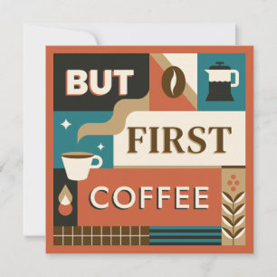 Custom Text Colourful Coffee Quotes