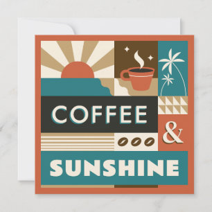 Custom Text Colourful Coffee Quotes