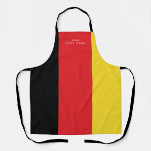 Custom Text Colours of Germany Flag Apron