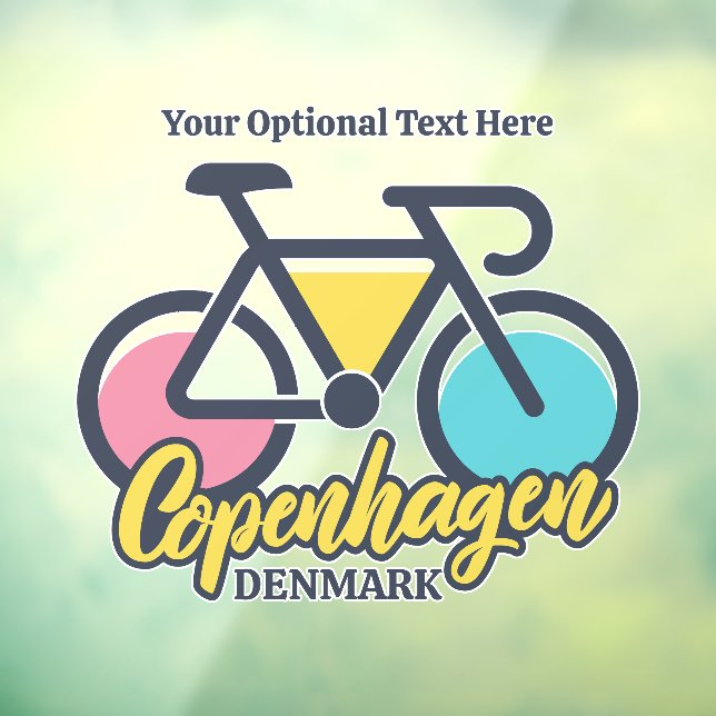 Custom Text Copenhagen Denmark (Sheet 3)