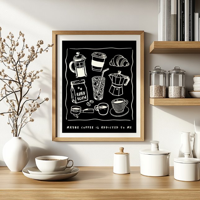 Custom Text Cozy Minimalist Art Poster (Creator Uploaded)