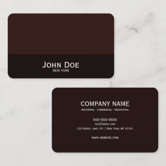 CUSTOM TEXT - Create Your Own Minimalist Business Card