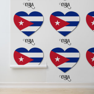 Custom Text Cuba Love Wallpaper