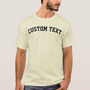 Custom Text - Customisable Matching T-Shirt