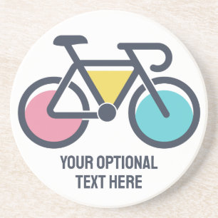 Custom Text Cycling Coaster