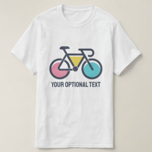Custom Text Cycling T-Shirt