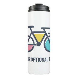 Custom Text Cycling Thermal Tumbler