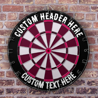 Custom Text Darts board Dart Board