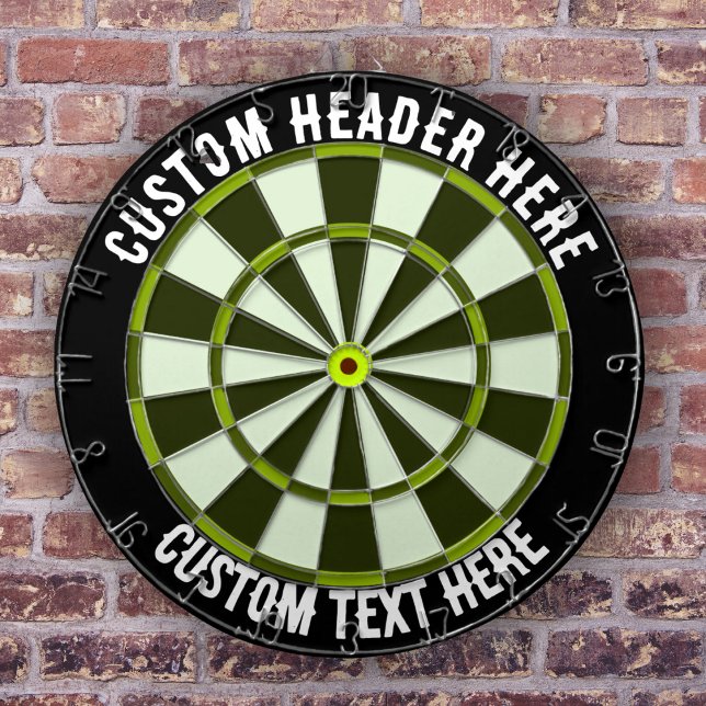 Custom Text Darts board  Dart Board (Creator Uploaded)
