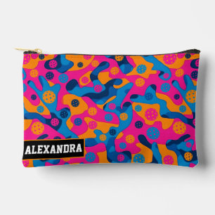 Custom text Dinkadelic Camo Clash Accessory Pouch