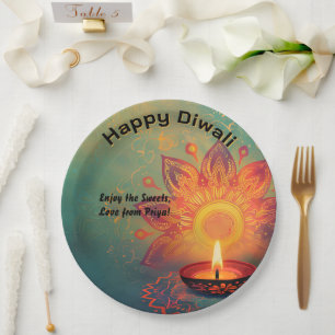 Custom text, Diwali Delight Dish