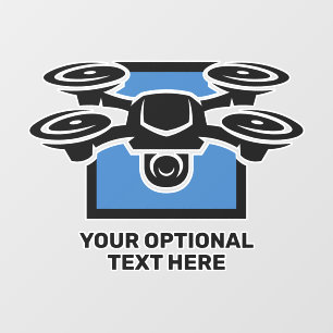Custom Text Drone